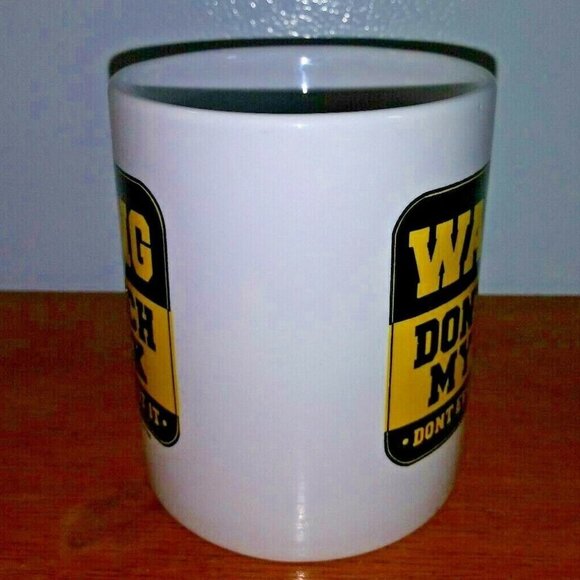 FUNNY MUG Don't Touch My Truck Warning Don't Even Think About It coffee cup mug - Picture 4 of 5